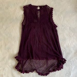 Lace Free People Top